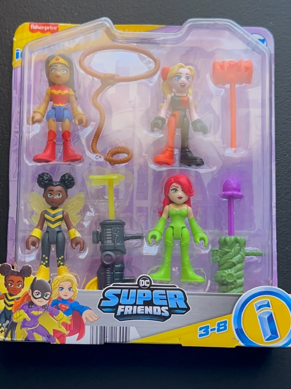 Fisher-Price Imaginext DC Super Friends Wonder Woman Poison Ivy Harley Quinn